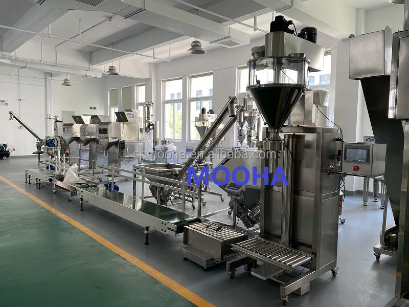 500g~25kg Chemical Fertilizer Bagging Machine 10kg Baking Flour Bag Filling Machine 5kg Food Soda Filling Powder Machine