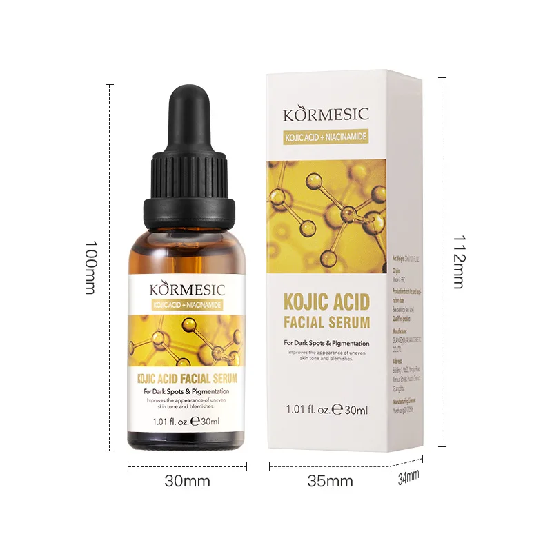 KORMESIC Skin Care Moisturizing Collagen Hyaluronic Acid Serums For Face Whitening Niacinamide Vitamin C Face Serum