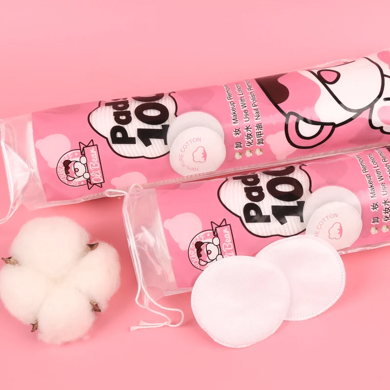 Round cotton face pads disposable cotton pads makeup remover cotton pad making machine