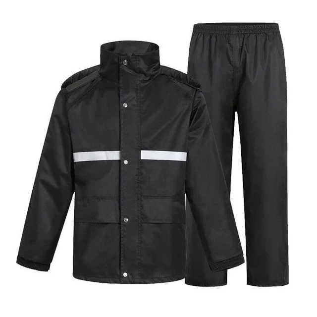 Customized Hooded Rain Wear Waterproof Motorcycle Rain Suit