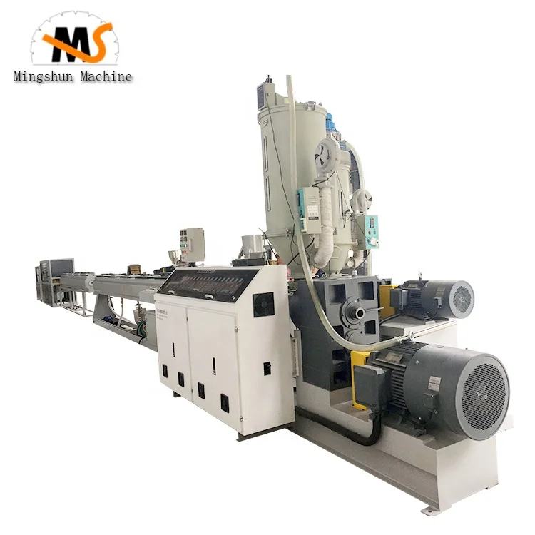 Mingshun automatic plastic PPR Polypropylene Random hot water pipe extruder machine