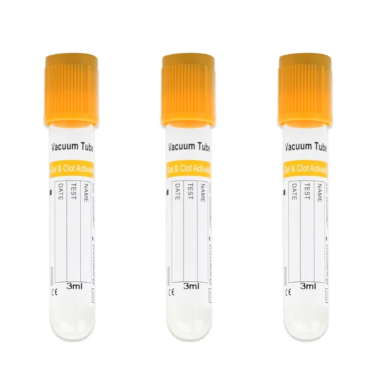 JUNNUO Manufacturers Vacuum blood collection tube with ce ISO Different additive Medical tube