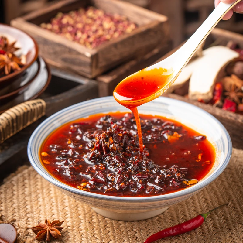 
Oil hot pot bottom 500G catering with sample string mala hot pot bottom seasoning wholesale 