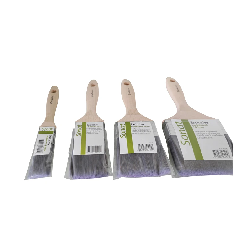 Sanfine America Market Bristle PET Brush Material and Cleaning Function Paint Sash Brushes for House Painting
