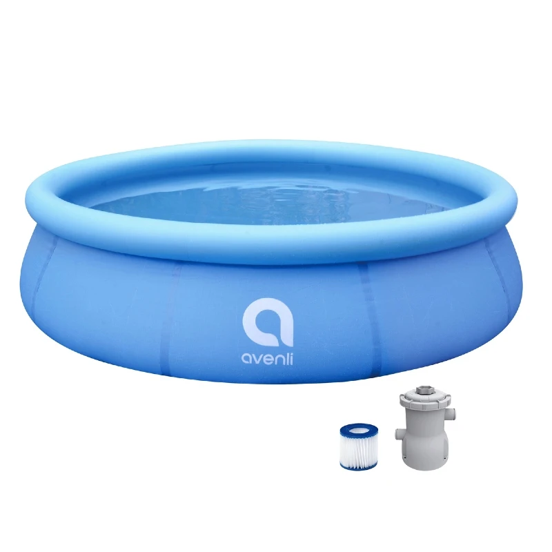 Wholesale Factory Price Portable Swimming Pools Kiddie Above Ground Pool  Inflatable Swimming Pools Set for Family