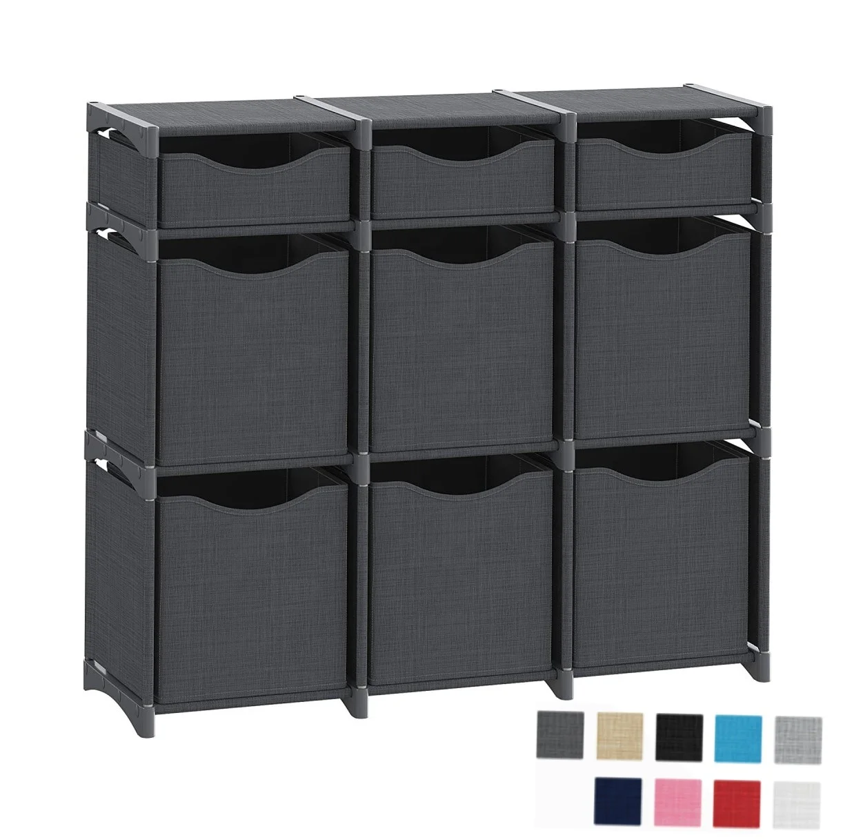 Closet cabinet and modular shelving DIY cube storage system cubes organizer