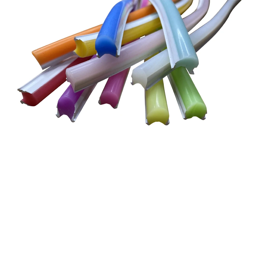 Quality certificationsilicone rubber led light flexible 8mm soft silicone tube for personalized neon sign