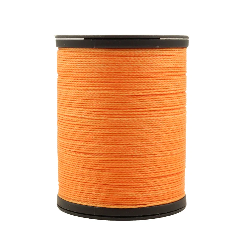 Factory Wholesale 3 New Round Wax Line Spot Leather 100% Polyester Sewing Thread Weaving Thread Clothing Sewing 1260d/3