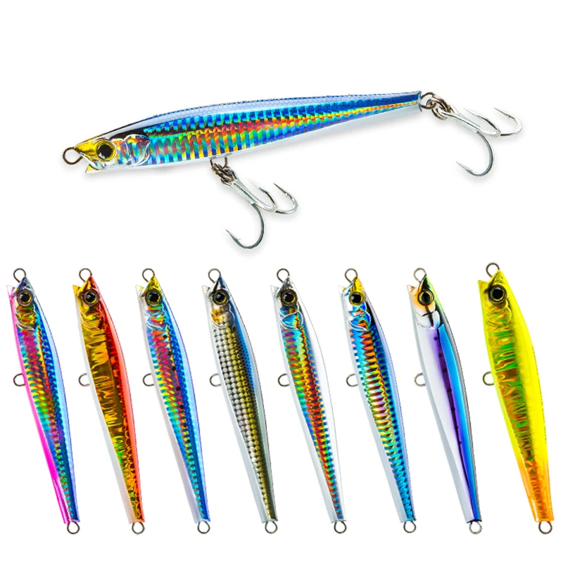 Lureking New 95mm 40g Sea Fishing Pencil Lure  Long Casting Hard Artificial Sinking Minnow Fishing Isca Pesca Pencil Lure