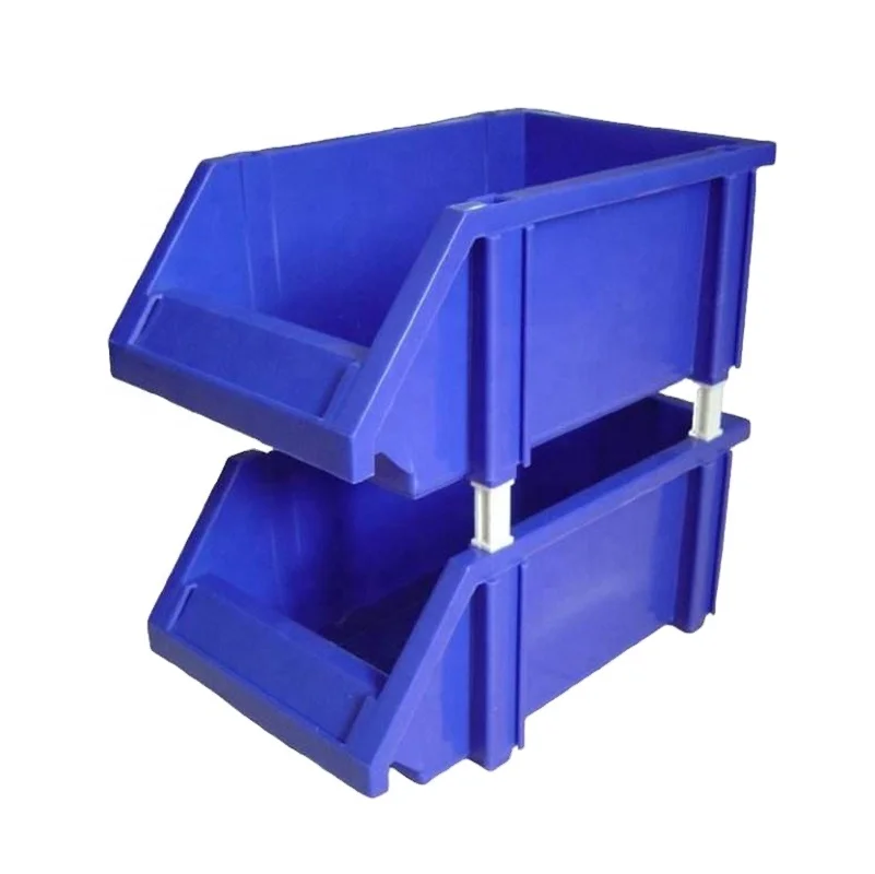 Multi-colored Plastic Spare Parts Customized Logo Customized Size Dividers Stackable Storage Bin