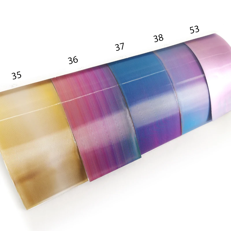rainbow color  TPU film for shoe upper and label TPU high and low temperature film matte TPU film for shoes