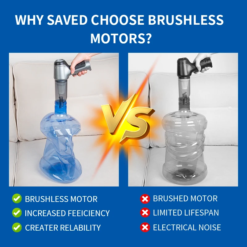 9000pa 12000pa Wireless Car Vacuum Cleaner 120W Blowing Suction Dual Use Portable High Power Vacuum Home Mini Car Vacuum Cleaner