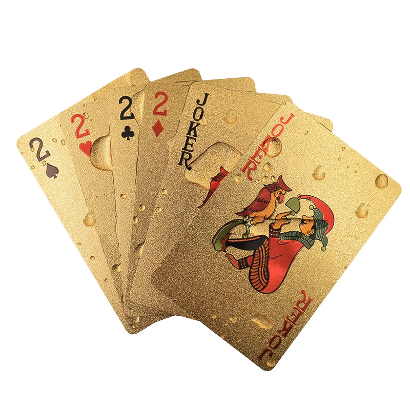 Glowing 1 Set Black Luminous Playing Cards In The Dark Bar Ktv Poker Cards Night Collection Waterproof Poker Decks luxury box