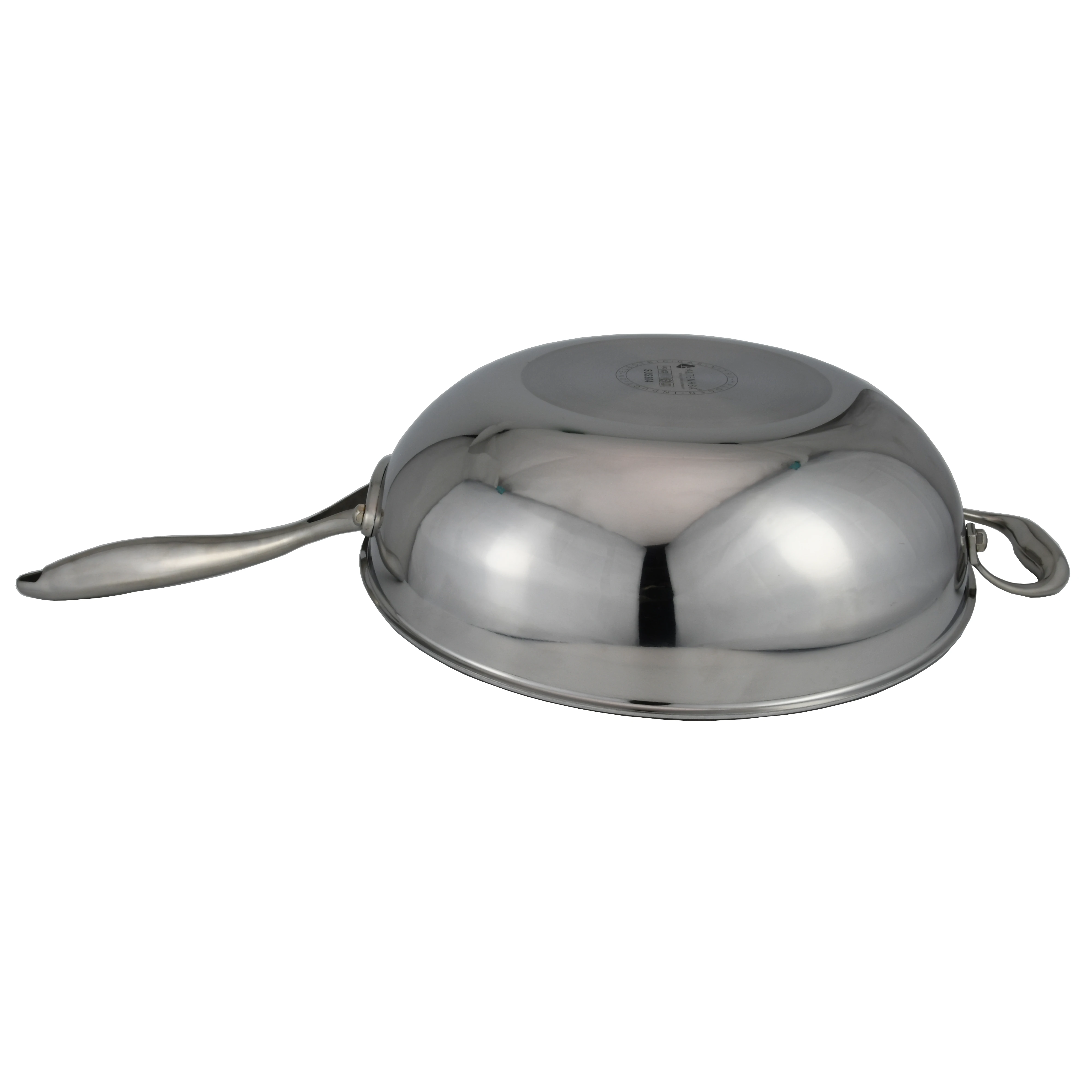 Shoucheng New Arrive Stainless Steel Honeycomb Non-stick Fry Pan Uncoated Wok Gas Induction Cooker General