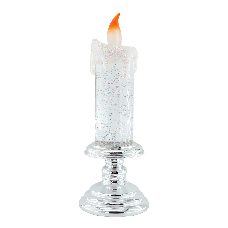 Christmas Decor Led Candle Christmas New Flame Led Candles Real Flameless Wax Battery Operated Home Decor Led Taper Candle