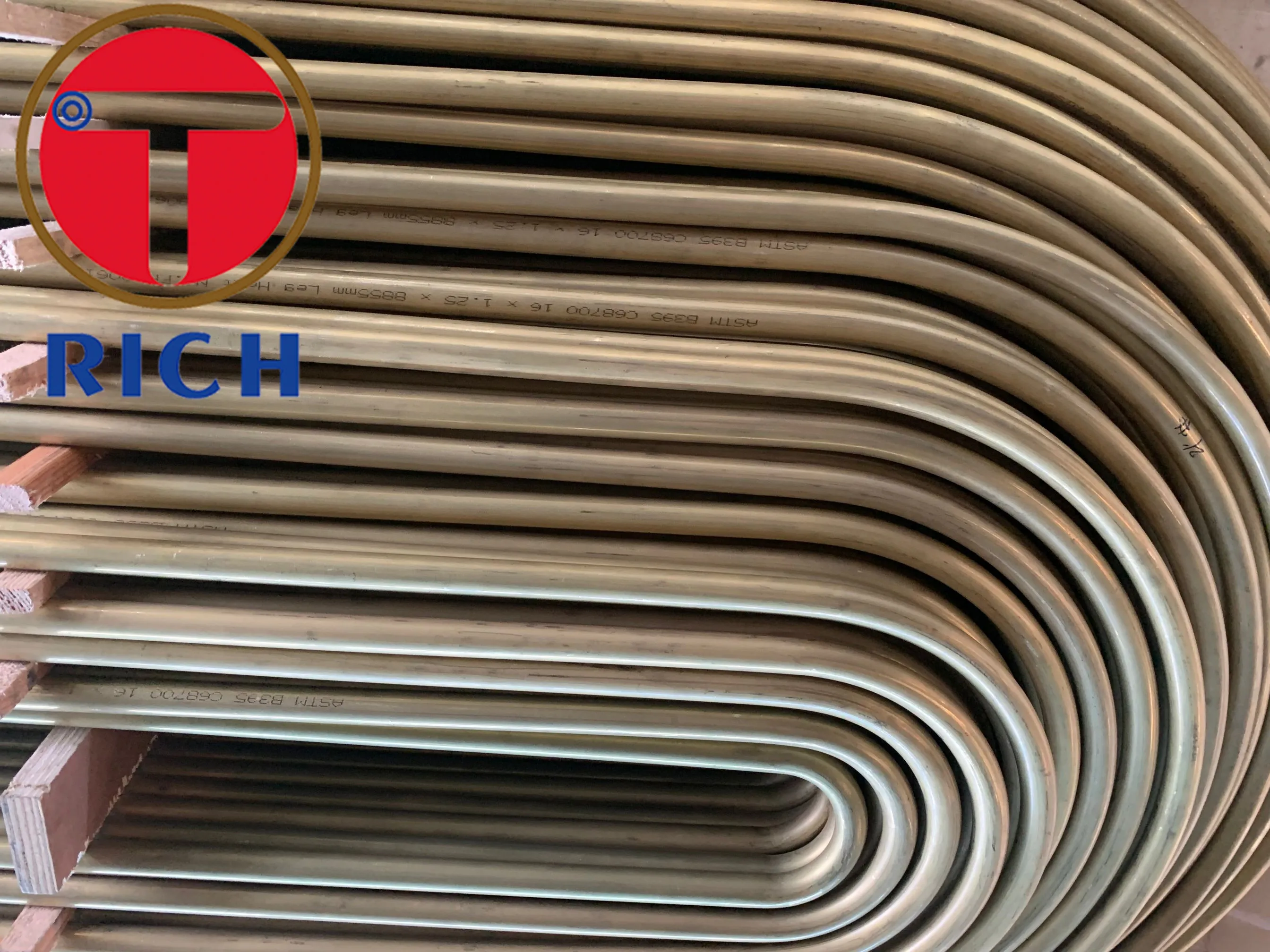 ASTM B111 C68700 1mm 12mm Seamless Air Conditioning Refrigeration Red Copper Tube