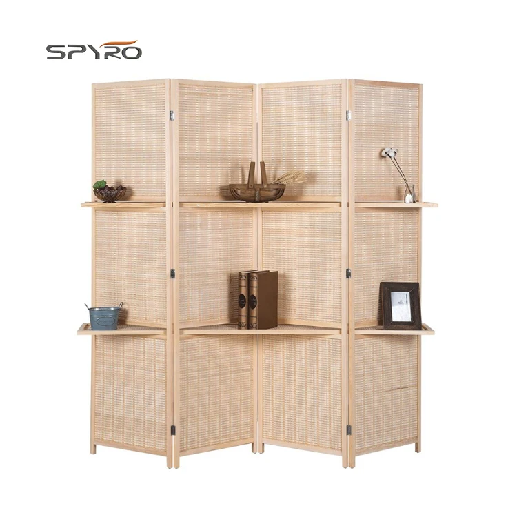 Hand Weaving bamboo Divider Woven Room Dividers Privacy Partitions Screen For Sale
