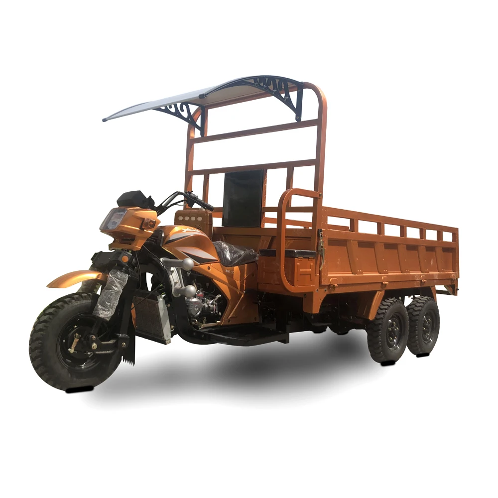  Двойная задняя ось 300cc 3 тонны погрузчик бензин грузовой