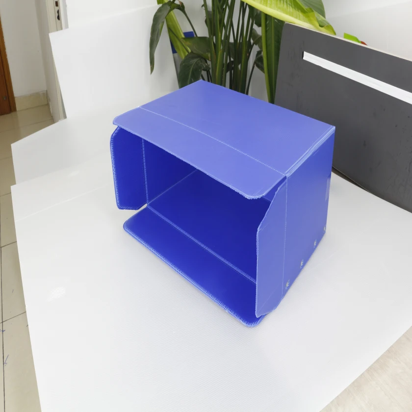 Custom High Quality Fruit Vegetable Container Corrugated Plastic Turnover Box
