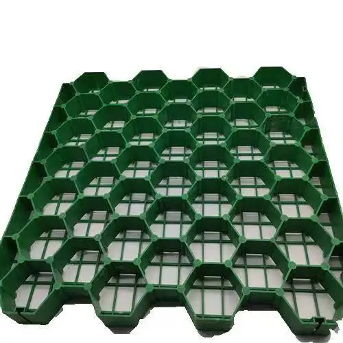 Современный дизайн HDPE сотовые гравийные сетки проницаемые брусчатка для садовых растений пластиковая трава парковка