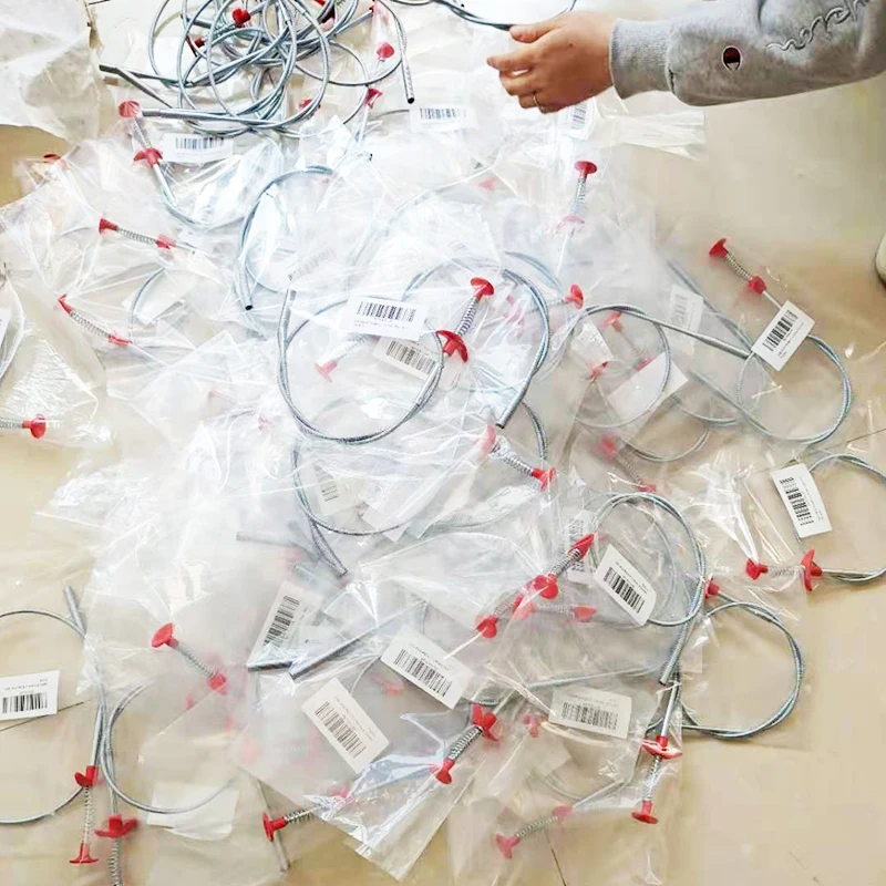 60/90/160cm Drain Cleaner Sticks Clog Remover Cleaning Tools Sewer Cleaning Brush Pipe Dredging Tools for Bathroom Kitchen Sink