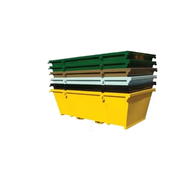 Outdoor high quality forklift tipping waste skip bin