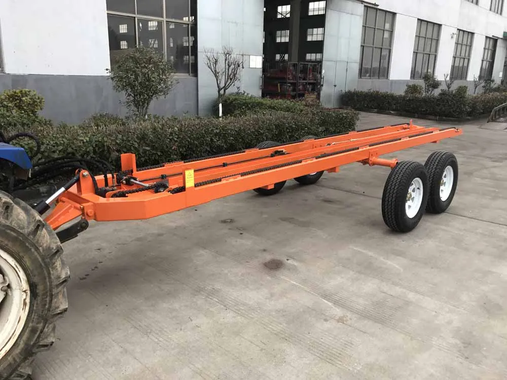 FHM Farmer helper Fruit Bin Trailer Hauler FBT4 orchard trailer  bin runner