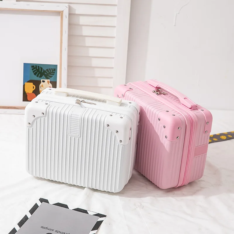 Hot Sale 14 Inches Factory Wholesale Mini  Easy Luggage Bag Travelling Suitcase For Women Girls Travel Case