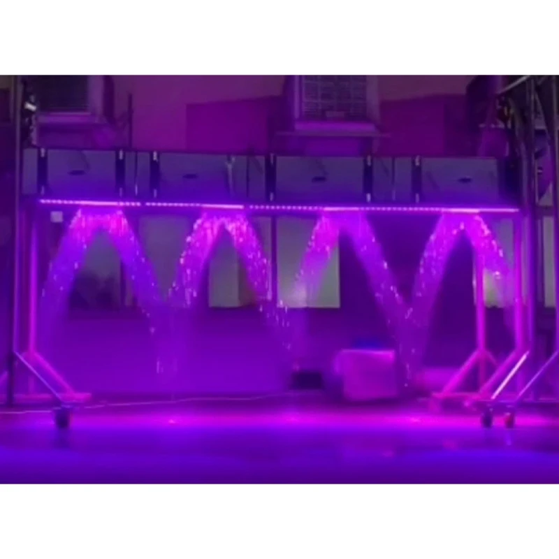Custom Colorful decorative indoor outdoor Music Water Fountain Digital Water Curtain