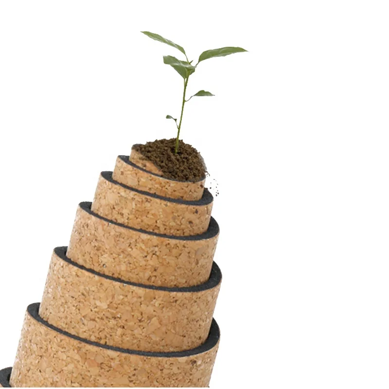 
SANFAN Factory Price Premium Eco Friendly Durable Non-slip Organic Cork Yoga Mat Rubber Workout Mat Private Label Natural 