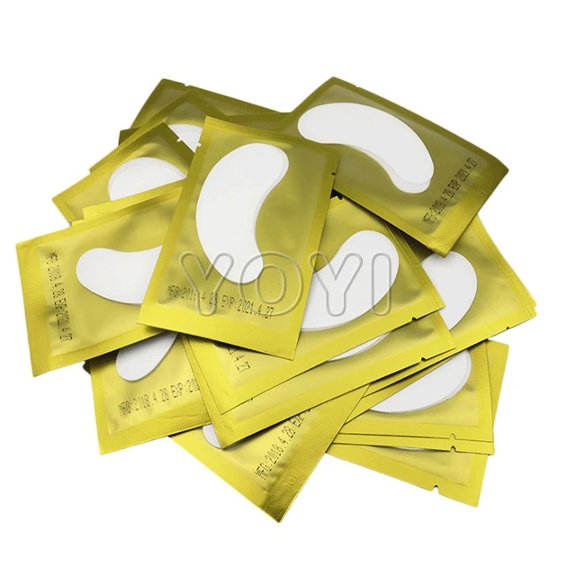 Luxury quality Lint Free Hydro Eye Gel Patch For Eyelash Extension OEM Eye Patch Eyelashes Extension Patch Pads Original Eyelash Factory