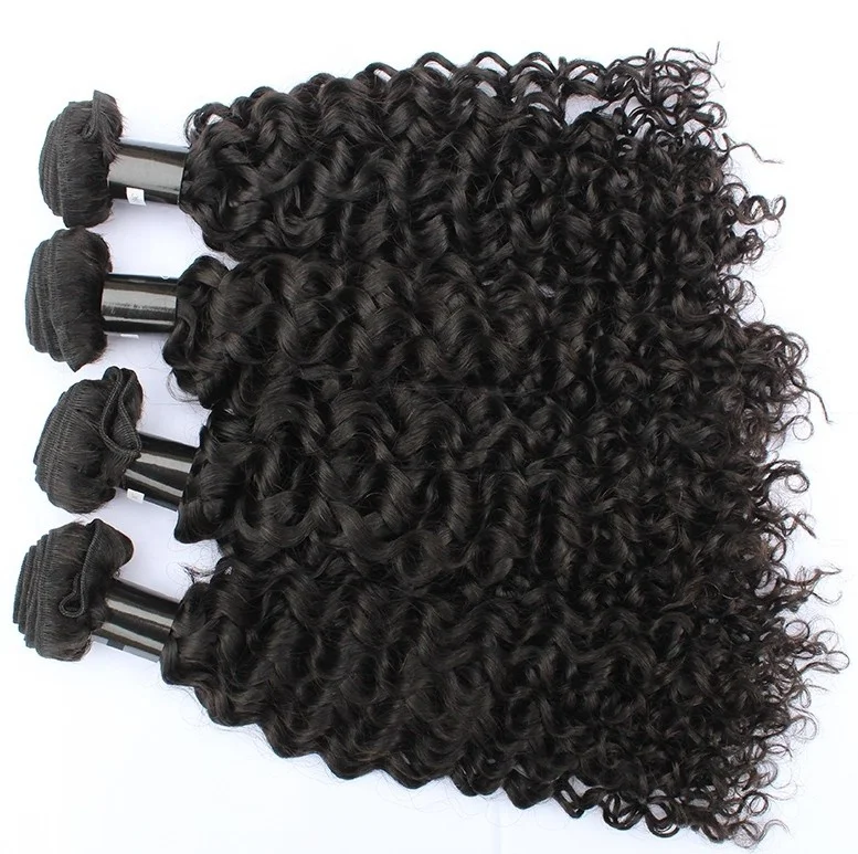 
Qingdao Hair Factory Best Quality Unprocessed 10a Mink Cuticle Aligned Brazilian Human Hair Curly Bundles Extension 