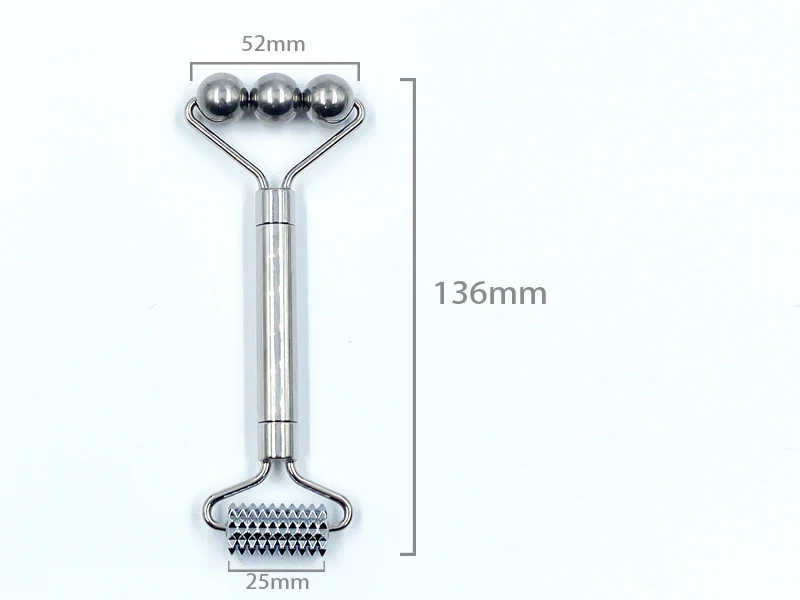 Wholesale Facial Massager Stainless Steel Cryo Stick Face Roller Jade Roller Gua Sha Set