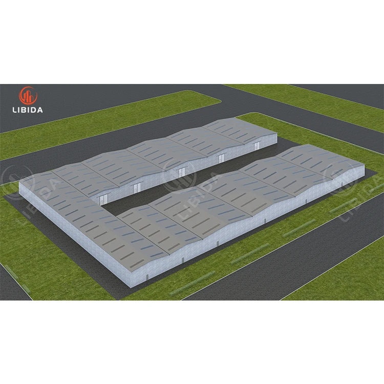 Light Steel Structure Material Prefabricated Modular Warehouse/Workshop/Steel Building
