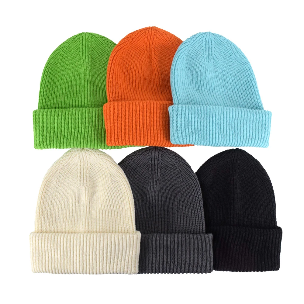 Wholesale outdoor Windproof Cycling Balaclava Adults and Kids Warm Black Ski Ride Knitted Beanie Hats