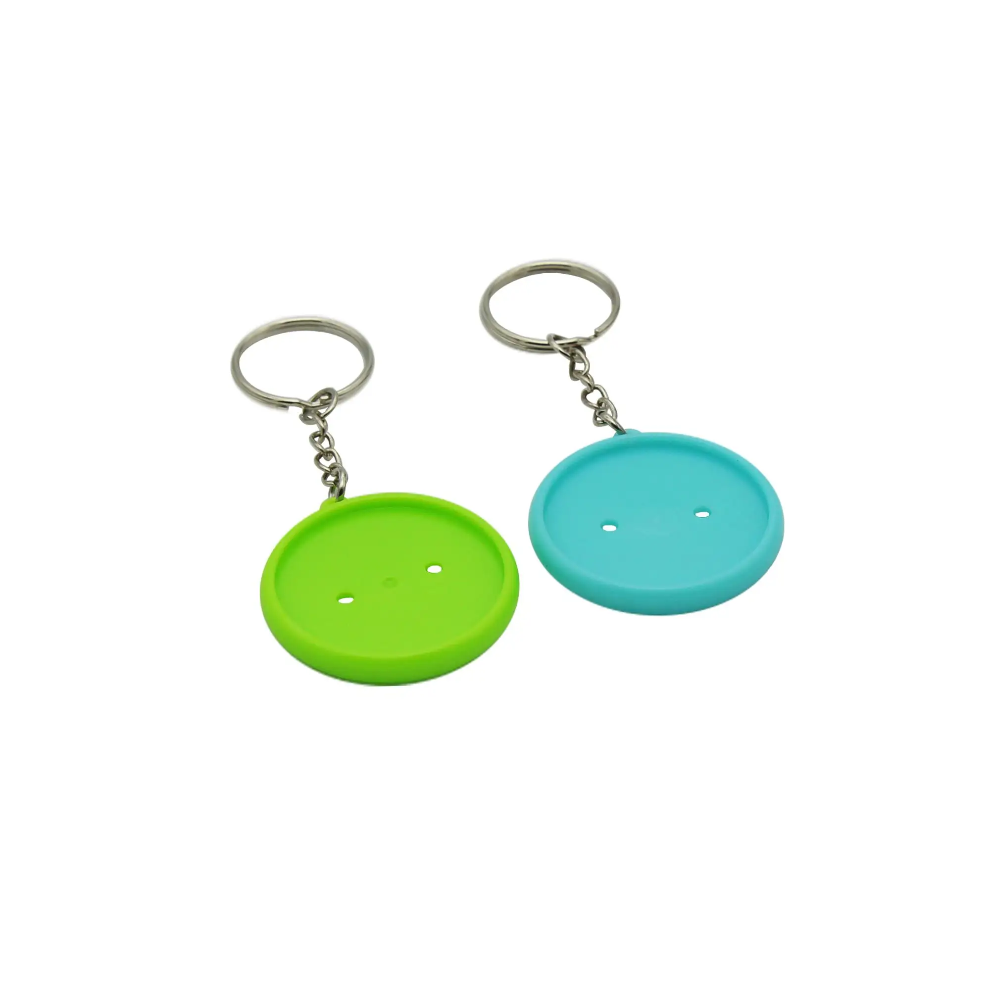 Button Making Machine Double Side Transparent Plastic Keychain