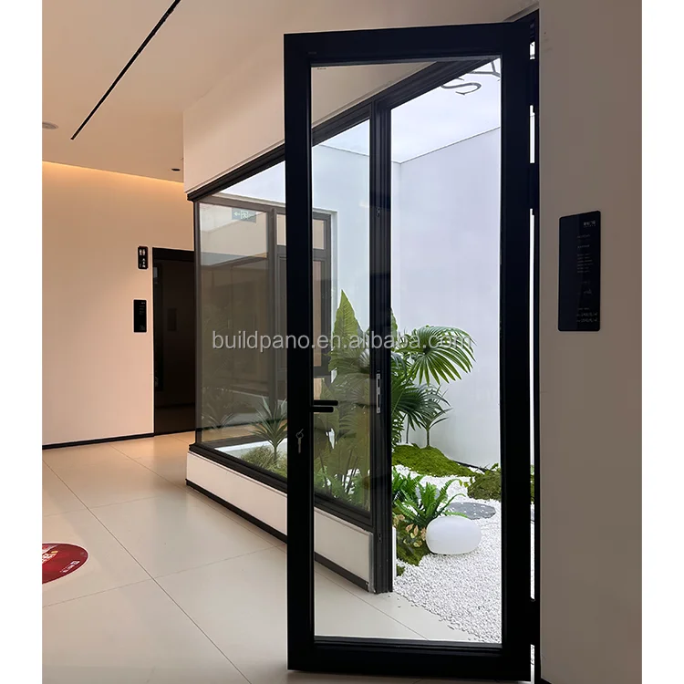 Thermal Break Aluminum double glazed tempered glass windows casement windows tilt & turn window