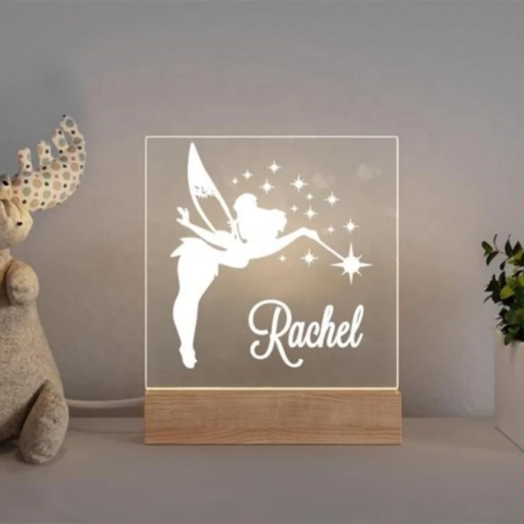 Customized Blank Acrylic Lamp Arched For Gifts