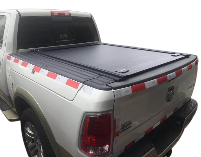 Easy install electric retractable pickup tonneau cover truck bed roller lid tonneau cover for  DODGE RAM BOX