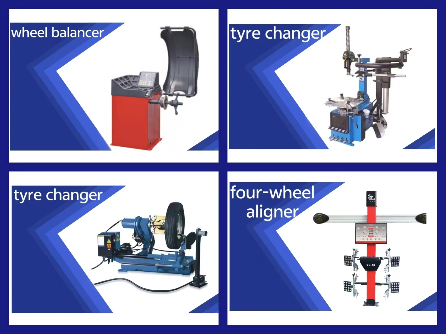 4T high quality one-sided manual release movable hydraulic car 4 post lift car lift auto hoist vehicle lifter with good price