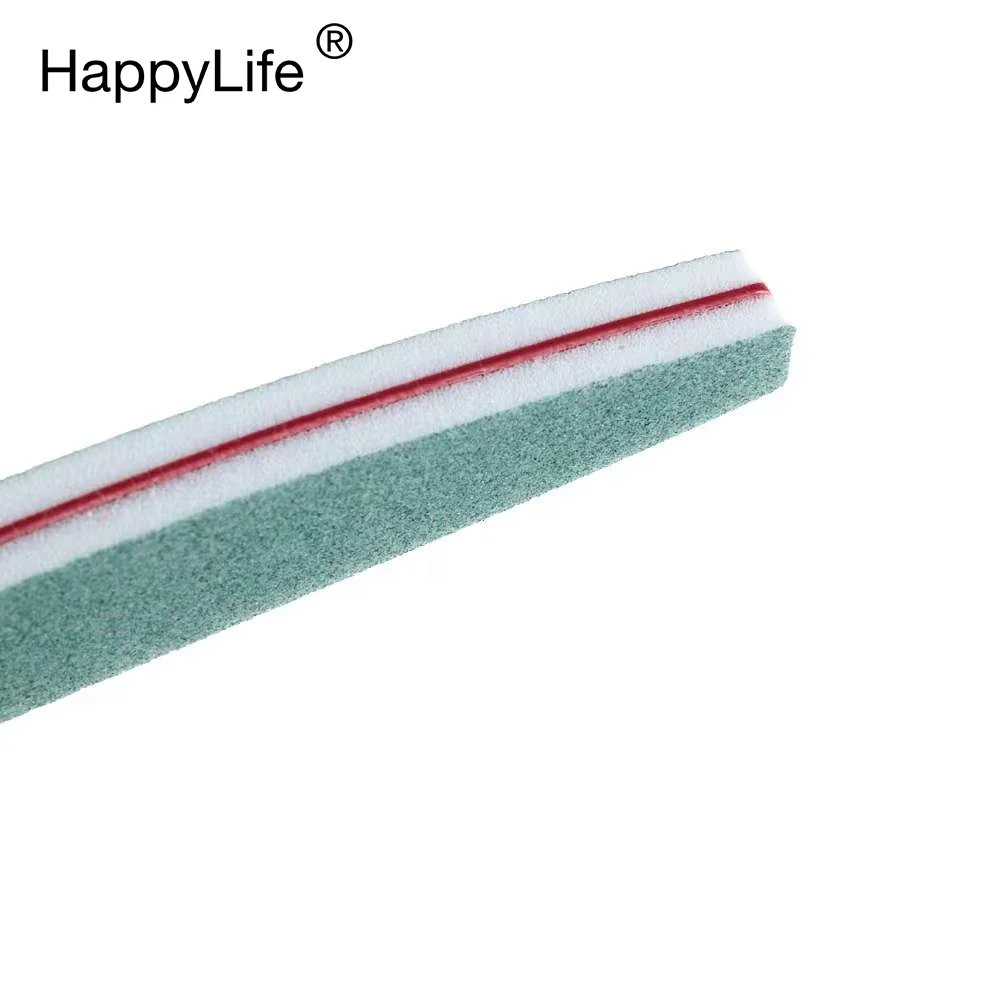 HappyLife, высокое качество, OEM, ODM, профессиональный солнечный свет, оптовая продажа, набор для ногтей, светящаяся губка, буферная пилка для ногтей