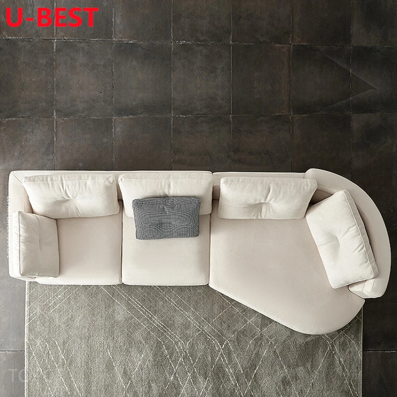 U-Best  Italian Luxury Corner Modern Couch Relax Sofa Canape Divano Divani Kanepe Bankstel Sofy Salon Meuble Furniture Living Ro