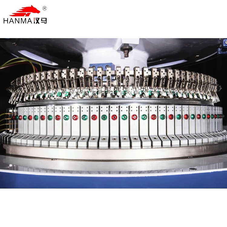 HANMA BRAND circular knitting machine / textile knitting machine/ fabric making machine double jersey open witdth