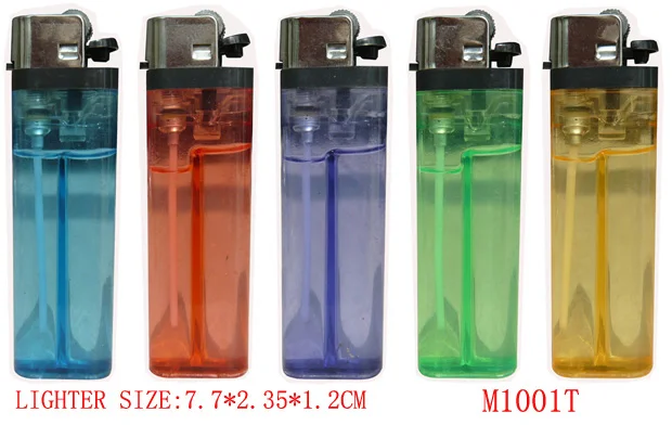 colorful head plastic disposable Lighter with flower in it-china lighter manufacture