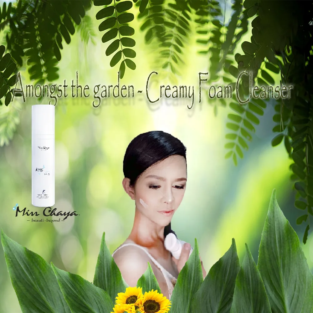 
MISS CHAYA Foam Creamy Keep Fresh Cleansing Cream New Texture Oatmeal Organic Baobab Fruit Green Tea Aloe Vera Pine Bark Extract 