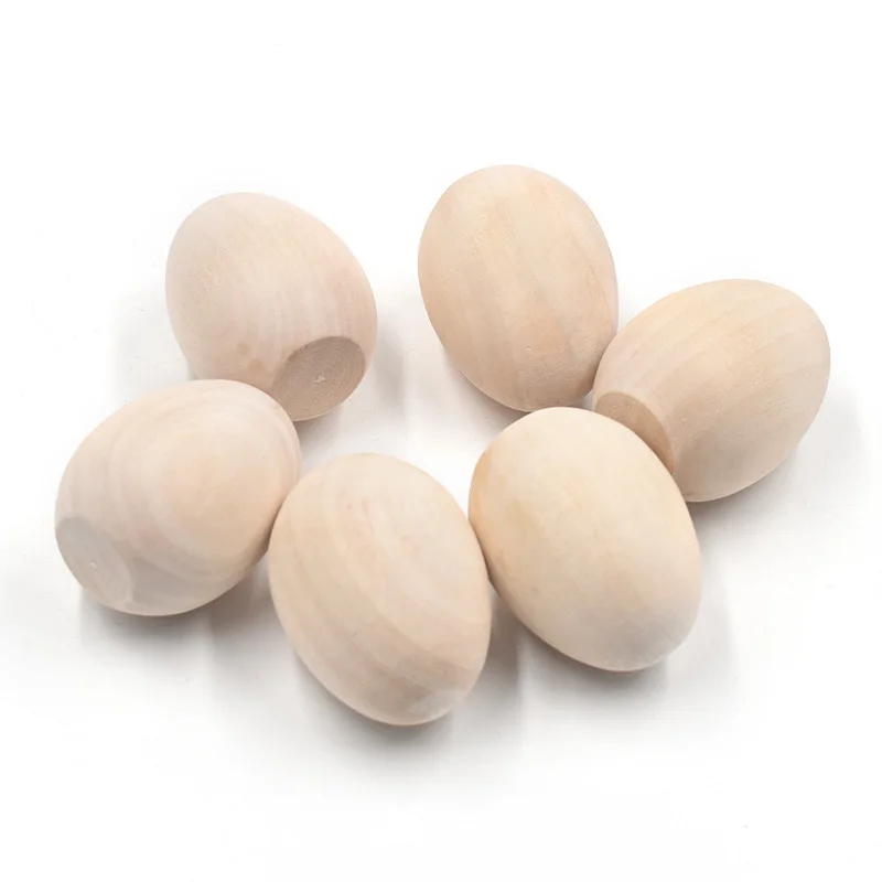 small wooden egg crafts smooth standing wooden easter eggs to paint