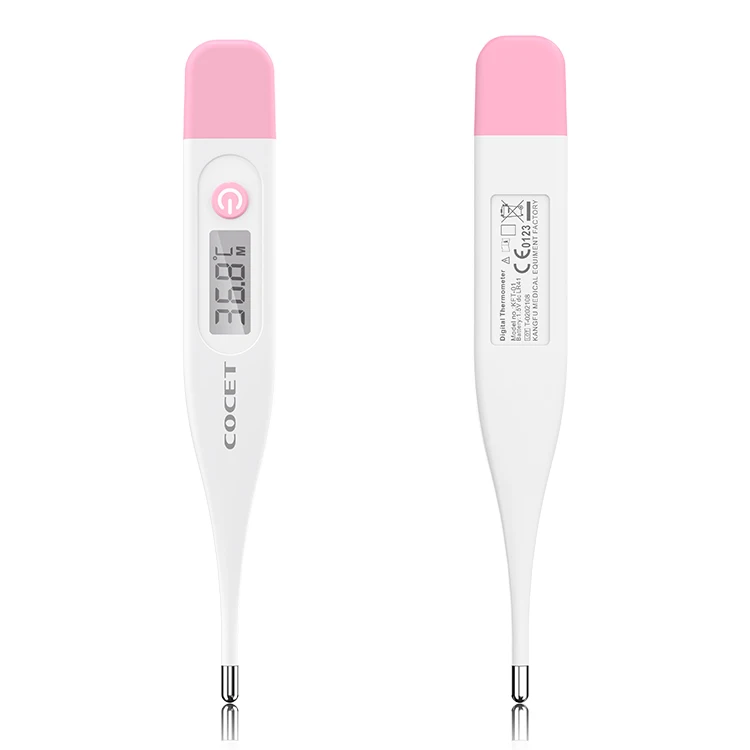 High-performance Waterproof Thermometer Children Fever Thermometer LCD Medical Electronic Digital Thermometer With Alarm Device