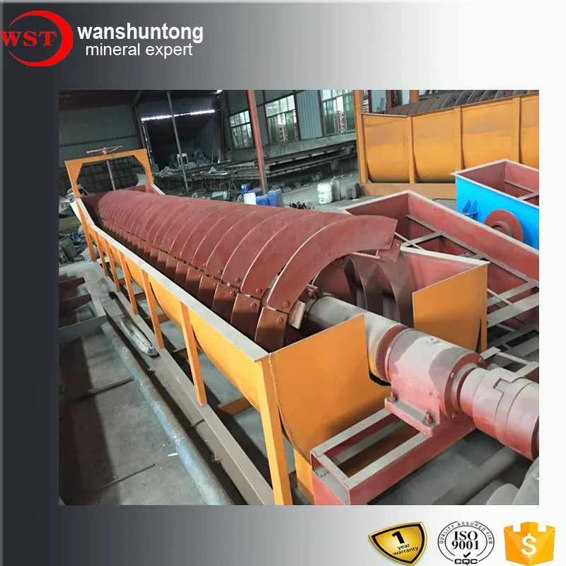 Lab Scale Spiral Classifier Silica Sand Ore Copper