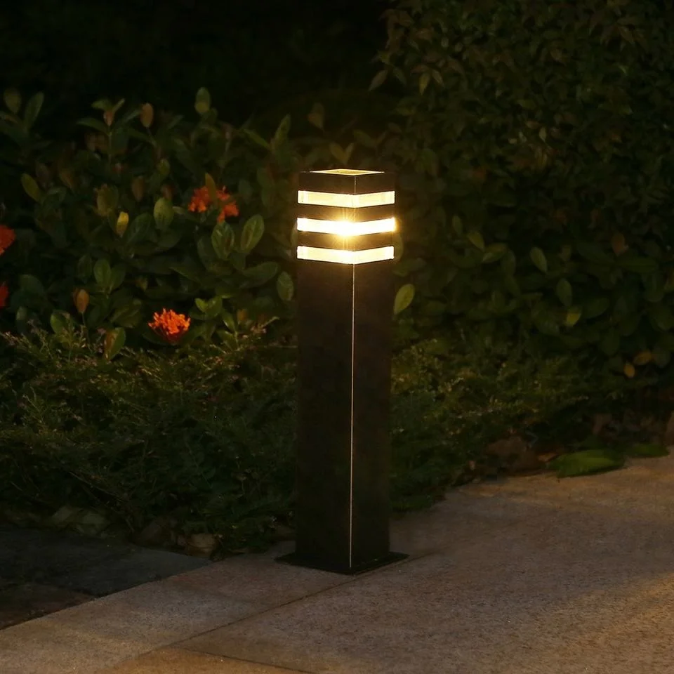 Yunduo Fast Shipping Outdoor Landscape Lawn Aluminum Waterproof IP55 40CM 60CM Height LED Bollard Light