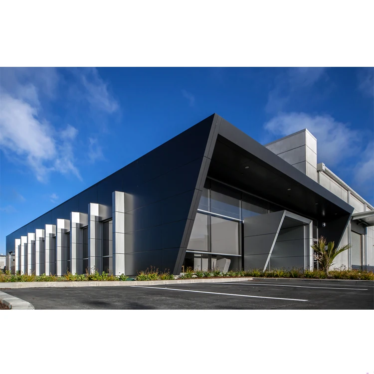 Prefabricated Metal Building Steel Structure Warehouse Industrial Sheds Hotel School Buildings